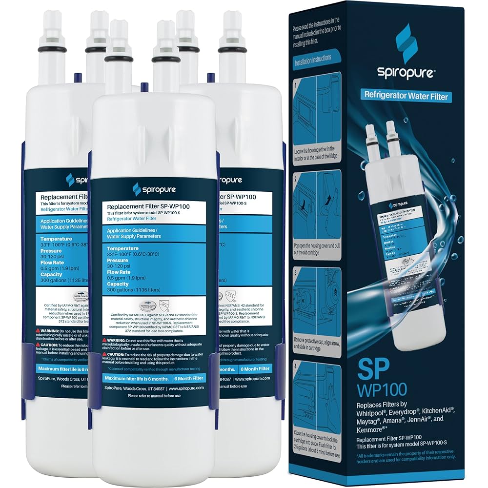 Amazon.com: SpiroPure SP-WP100-3PK NSF Certified